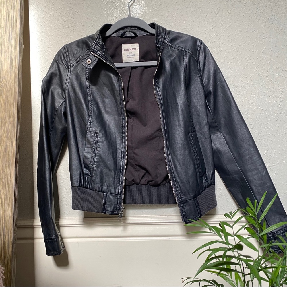 Old Navy “Leather” Jacket